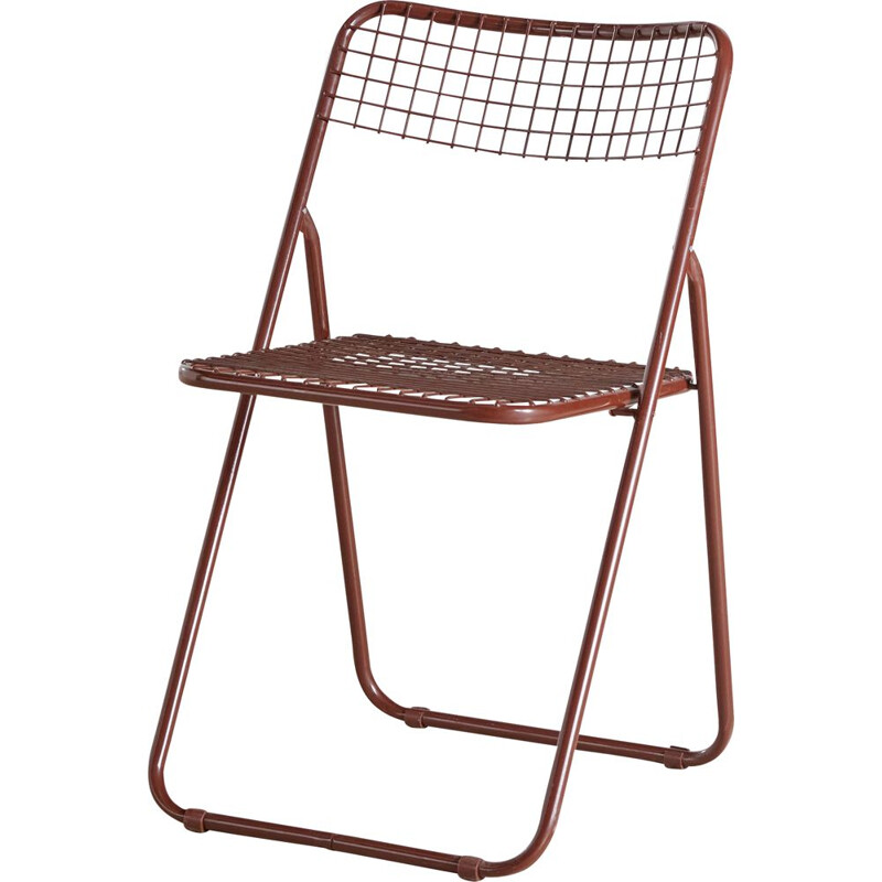 Chaise pliable vintage Ted Net par Niels Gammelgaard pour Ikea, 1970