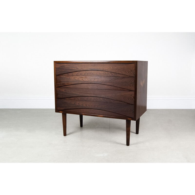Low NC Mobler chest of drawers in rosewood - 1960s