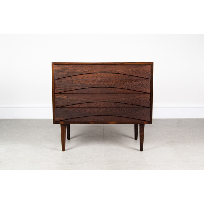 Low NC Mobler chest of drawers in rosewood - 1960s