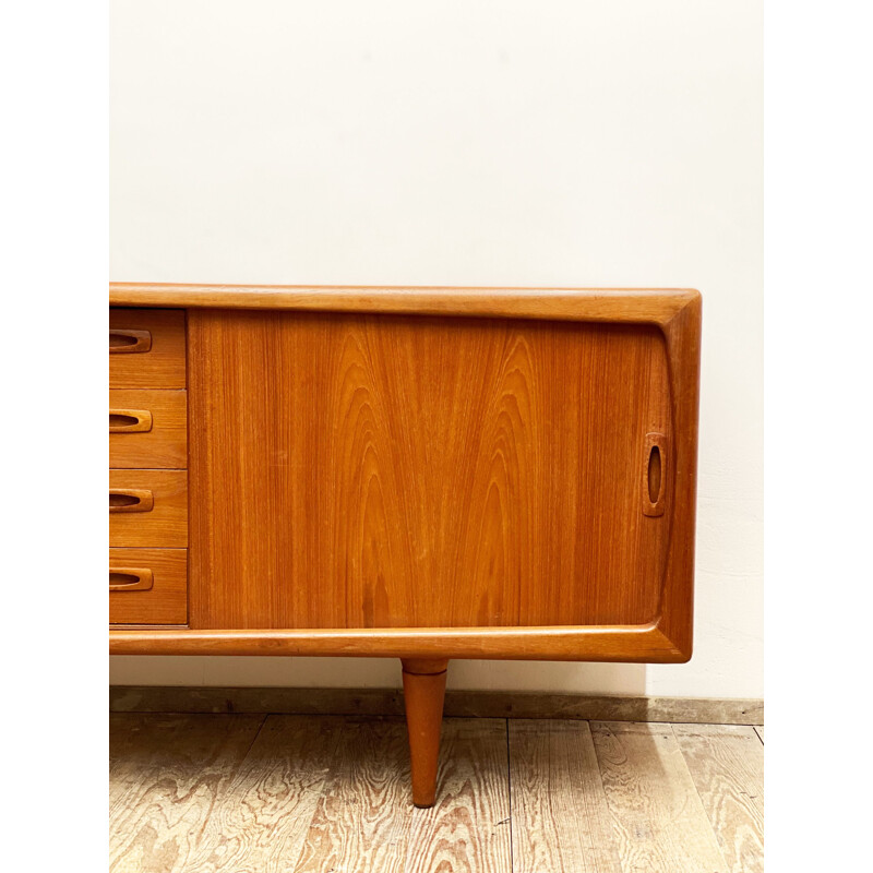 Mid century teak sideboard by H.P. Hansen, Denmark 1950s