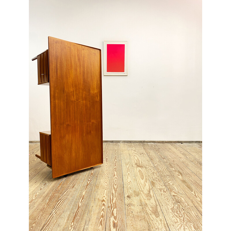 Mid-century teak desk by Peter Løvig Nielsen for Hedensted Møbelfabrik, Denmark 1970s