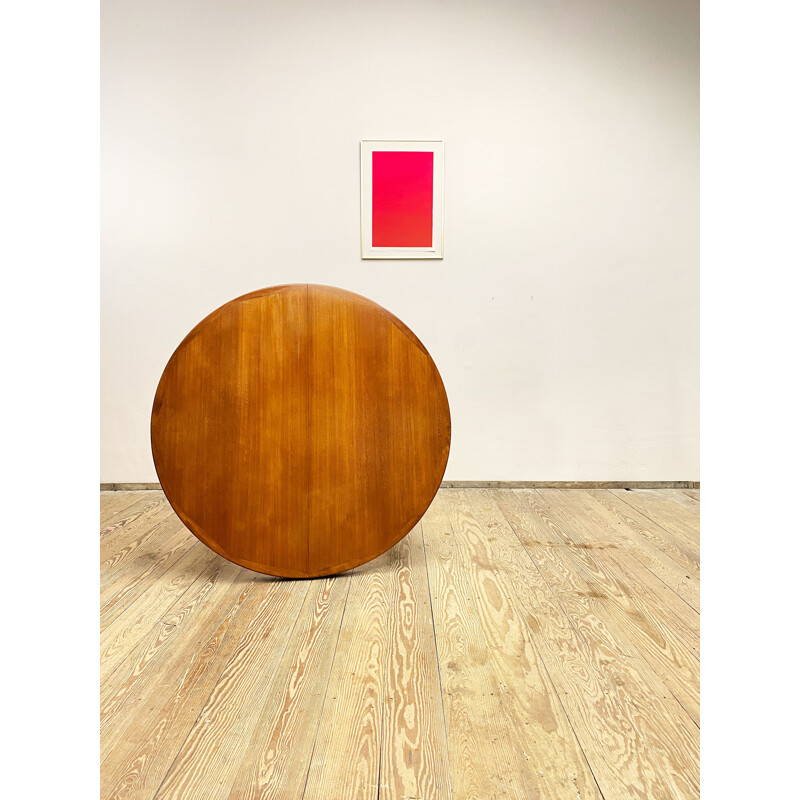 Danish vintage teak dining table by Ib Kofod Larsen for Faarup Møbelfabrik, 1960s