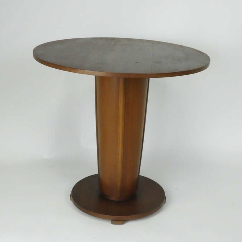 Round vintage side table