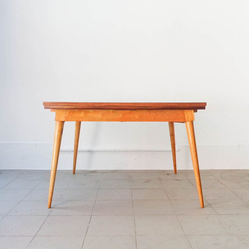 Vintage Portuguese dining table, 1950s