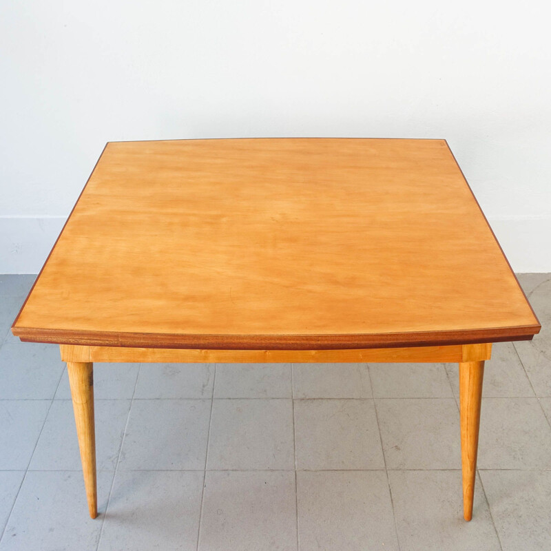 Vintage Portuguese dining table, 1950s