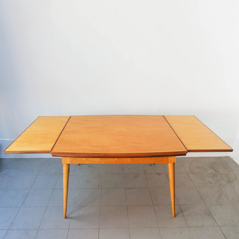 Vintage Portuguese dining table, 1950s