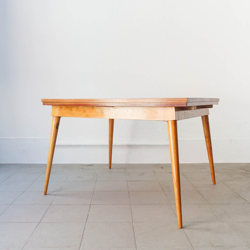 Vintage Portuguese dining table, 1950s