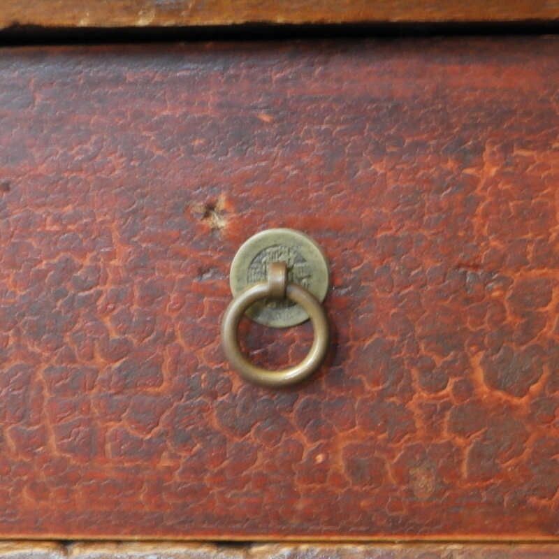 Vintage chest of drawers with drawers on two sides