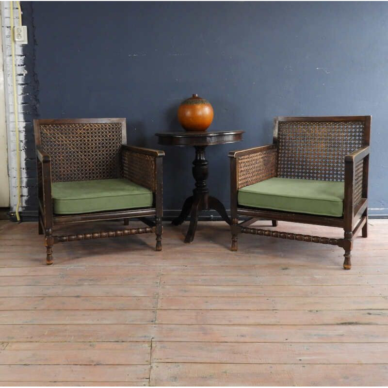 Pair of mid century armchairs by Van Ewijk