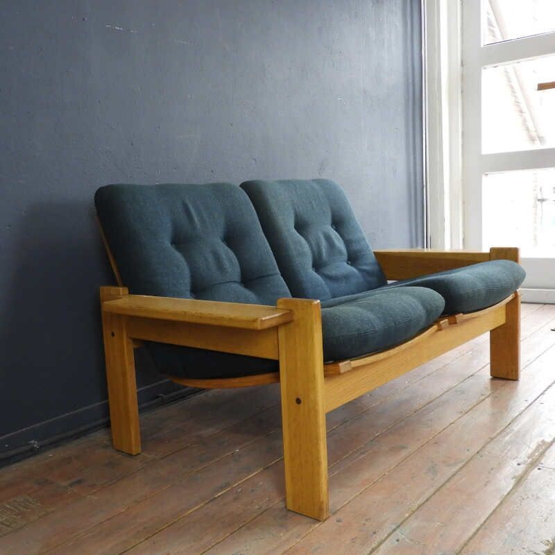 Vintage 2-seater sofa by Yngve Ekström for Swedese, Sweden