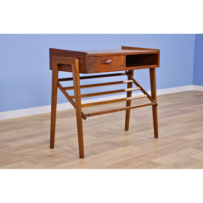 Danish vintage side table in teak, 1960s