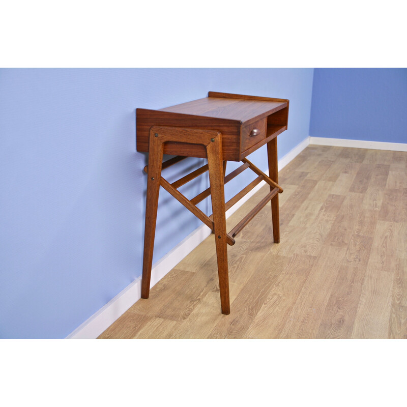 Danish vintage side table in teak, 1960s