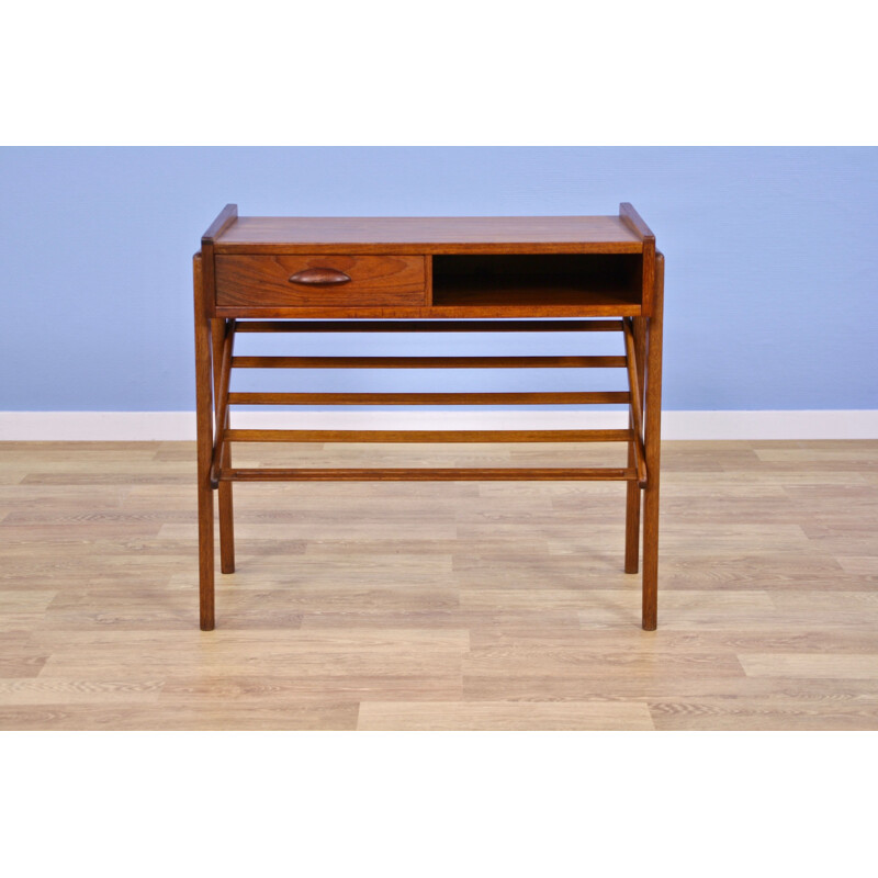 Danish vintage side table in teak, 1960s