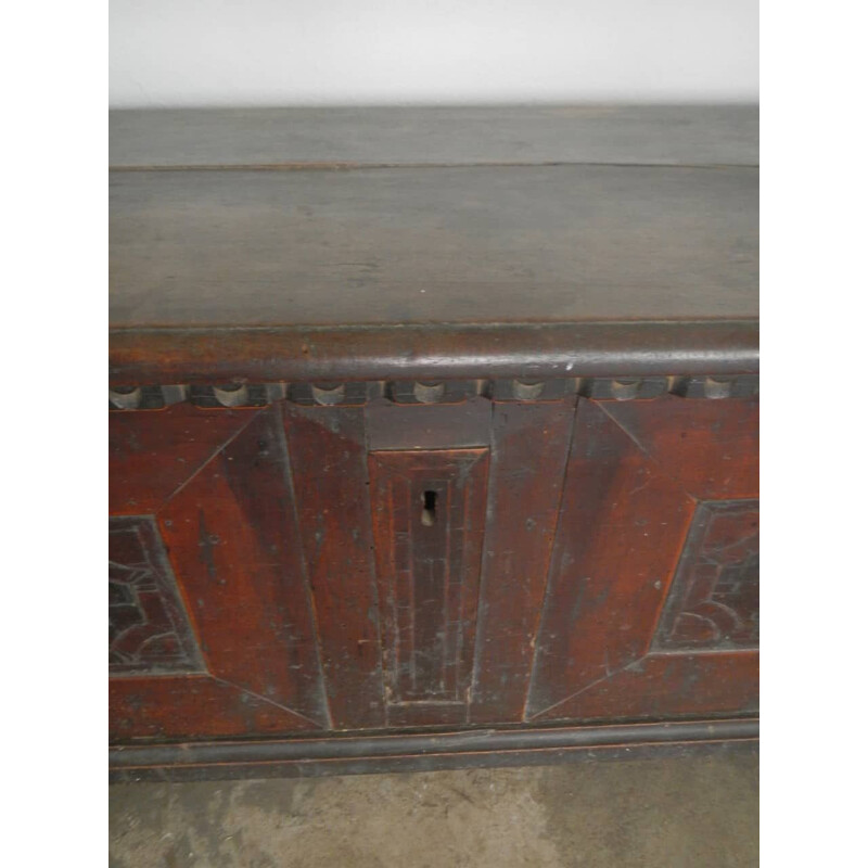 Mid century walnut chest, 1800s