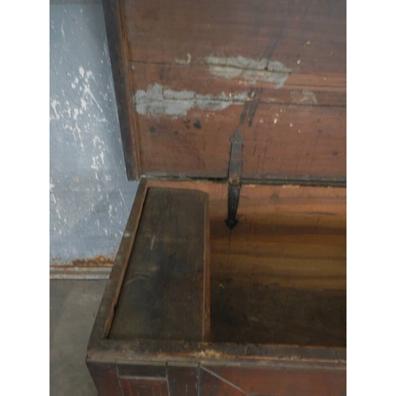 Mid century walnut chest, 1800s