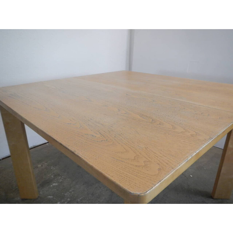 Vintage ashwood table with extensions