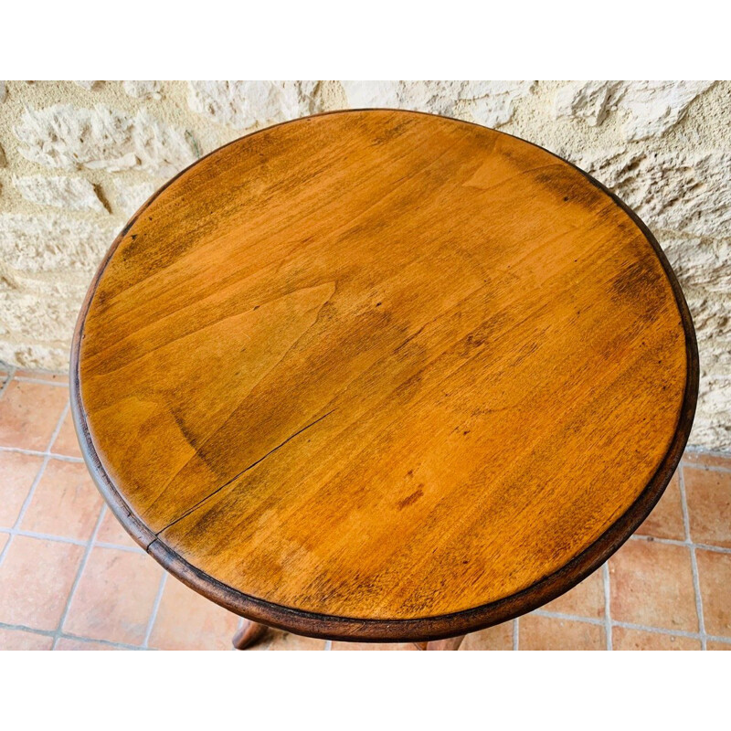 Vintage bentwood side table, 1940-1950s