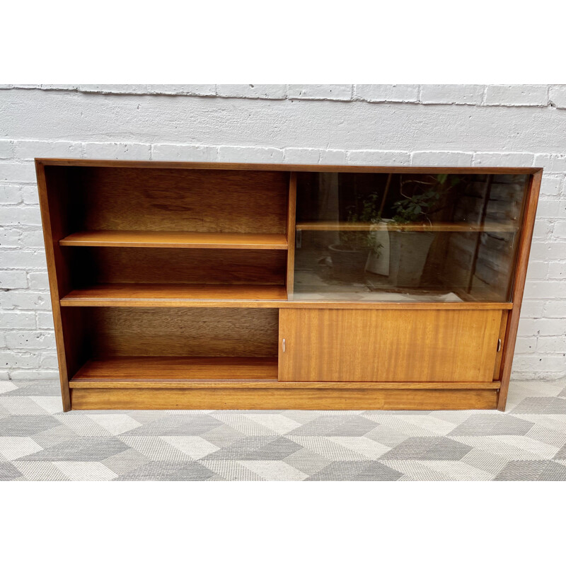 Vintage bookshelf cabinet by Herbert E Gibbs, 1960s