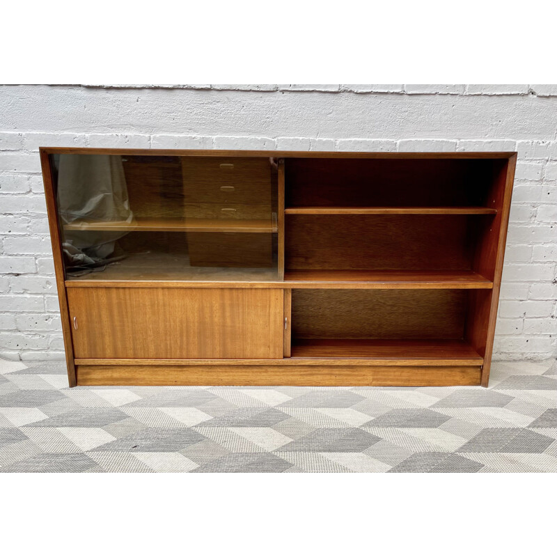 Vintage bookshelf cabinet by Herbert E Gibbs, 1960s