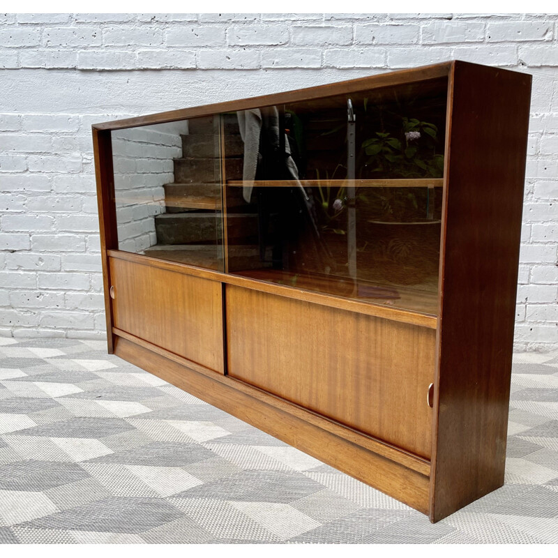 Vintage bookshelf cabinet by Herbert E Gibbs, 1960s