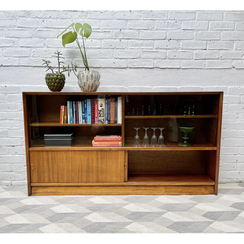 Vintage bookshelf cabinet by Herbert E Gibbs, 1960s