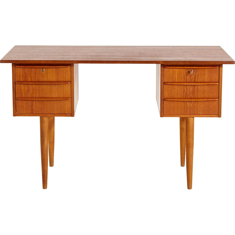 Mid century teak writing desk, Denmark