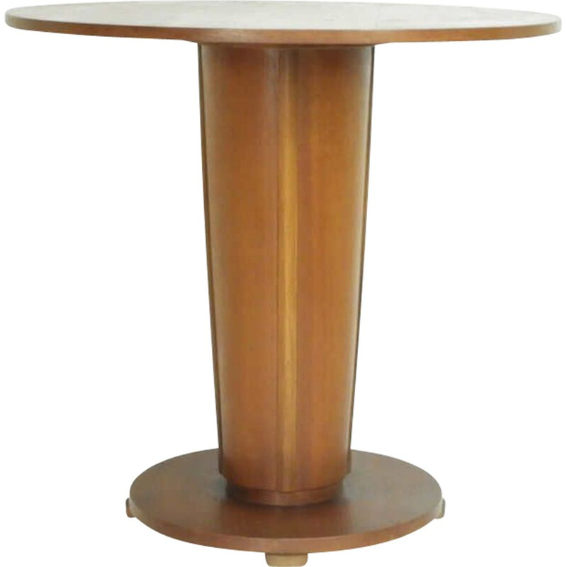 Round vintage side table