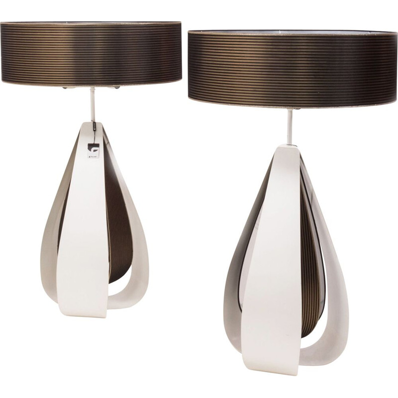 Pair of vintage Superba floor lamps by Italamp Studio