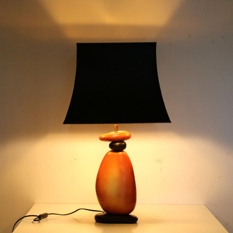 Vintage table lamp by Francois Chatain, France 1960