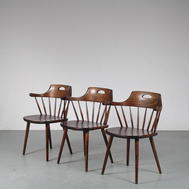 Chaises vintage par Yngve Ekström pour Stolab, Danemark 1960