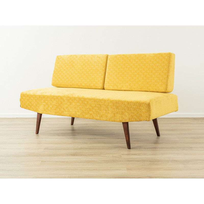 Vintage yellow sofa, Germany 1950