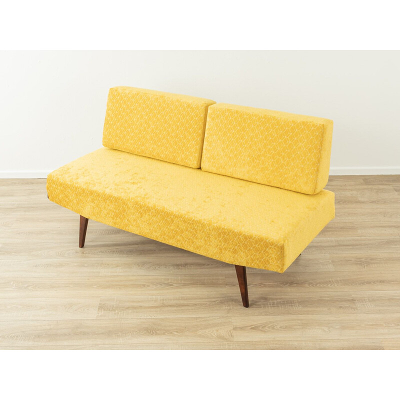 Vintage yellow sofa, Germany 1950