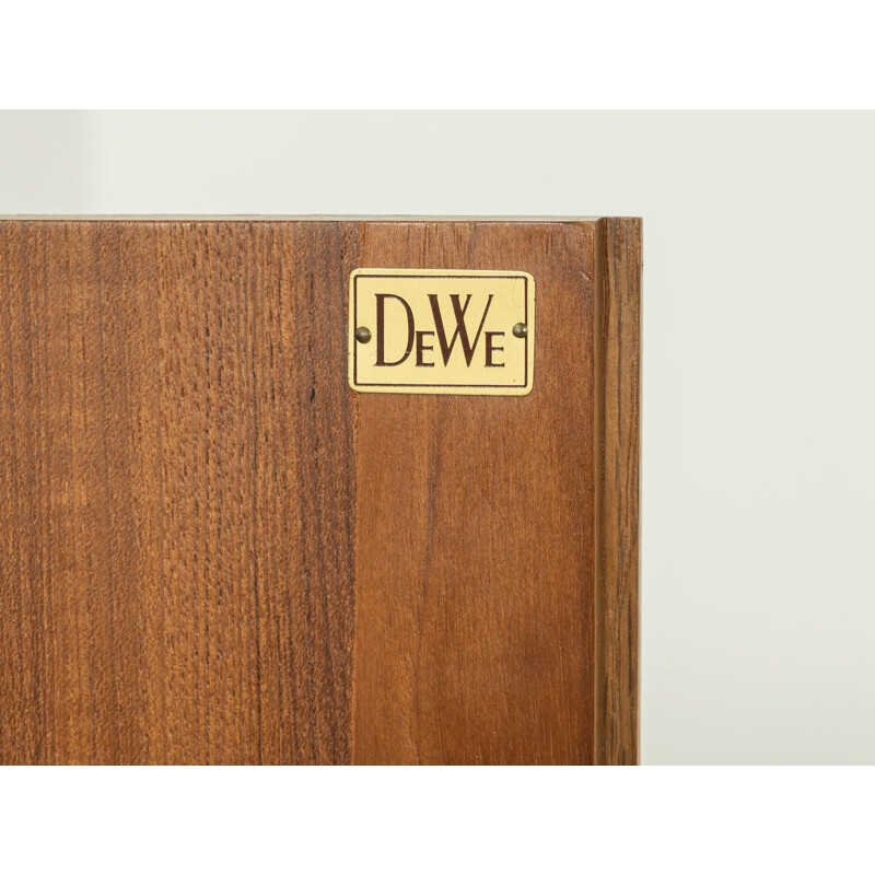 Vintage teak highboard from DeWe, Germany 1960