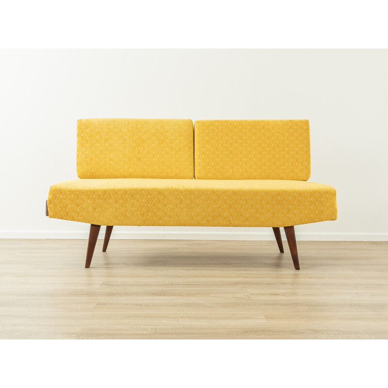 Vintage yellow sofa, Germany 1950