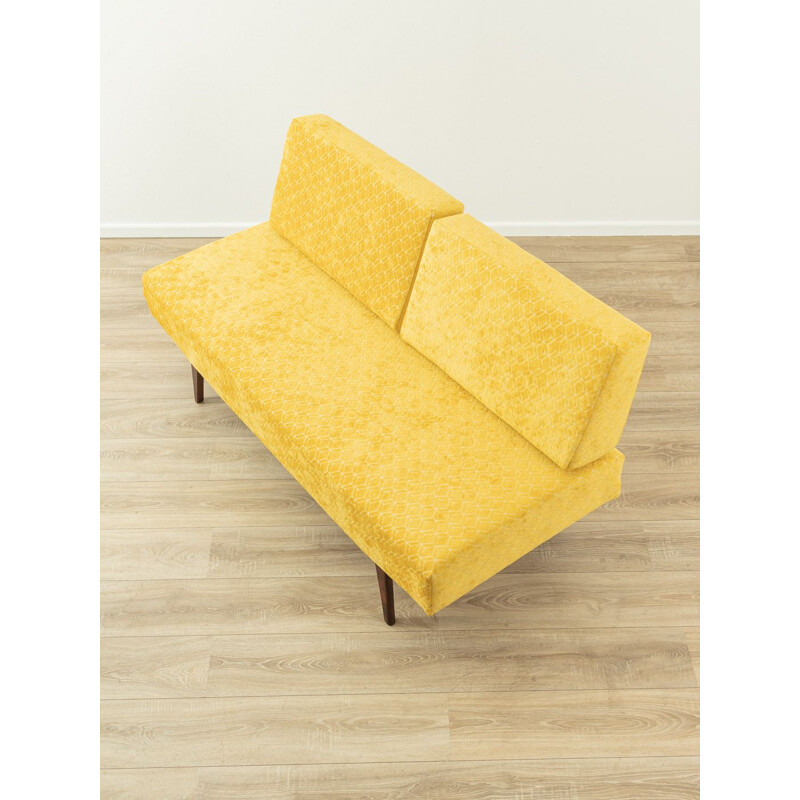 Vintage yellow sofa, Germany 1950