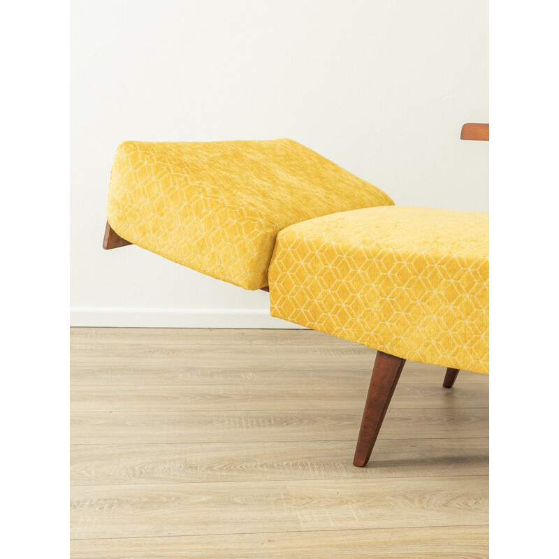 Vintage yellow sofa, Germany 1950