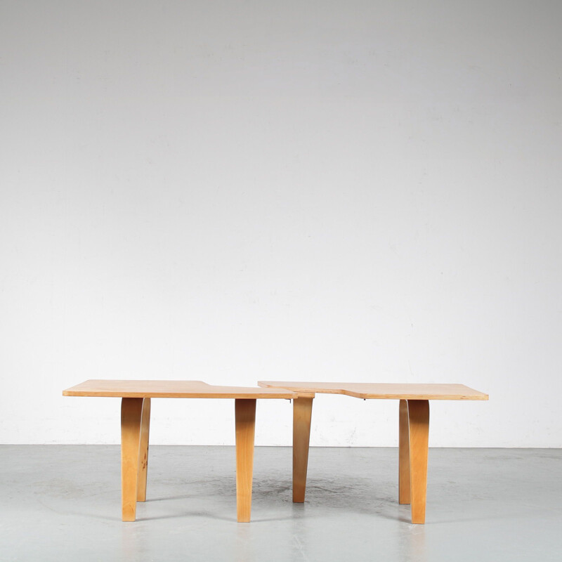 Vintage coffee table "Puzzle" TB14 by Cees Braakman for Pastoe, Netherlands 1950