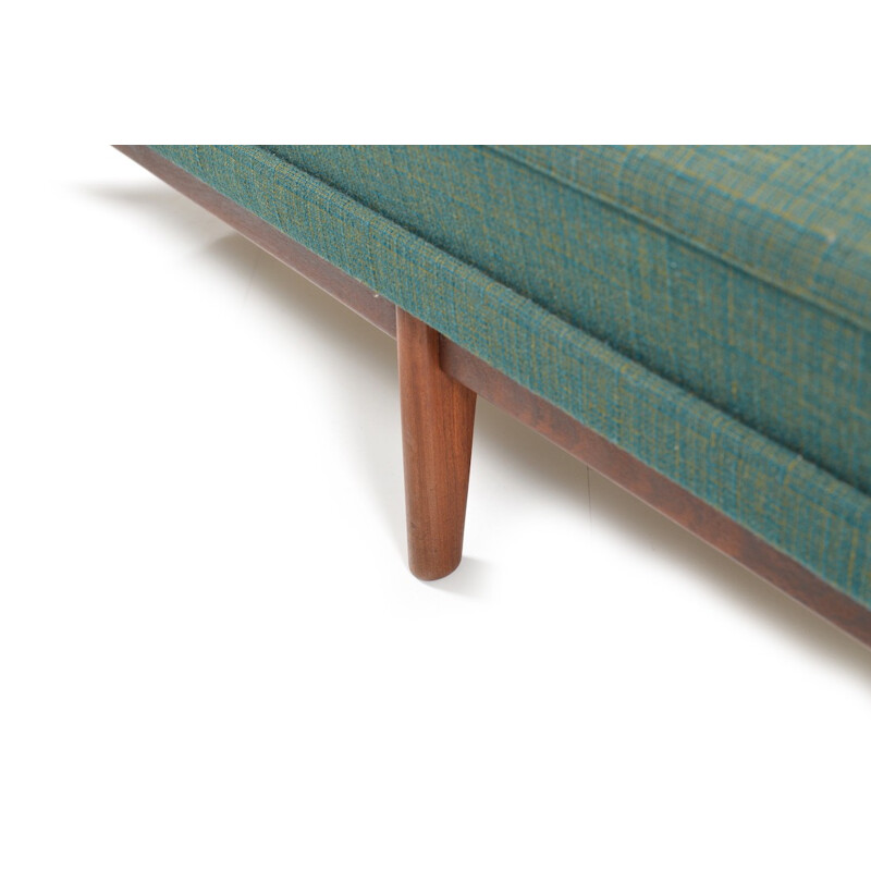 Danish 3-seater sofa in teak and fabric, Kurt ØSTERVIG - 1960s