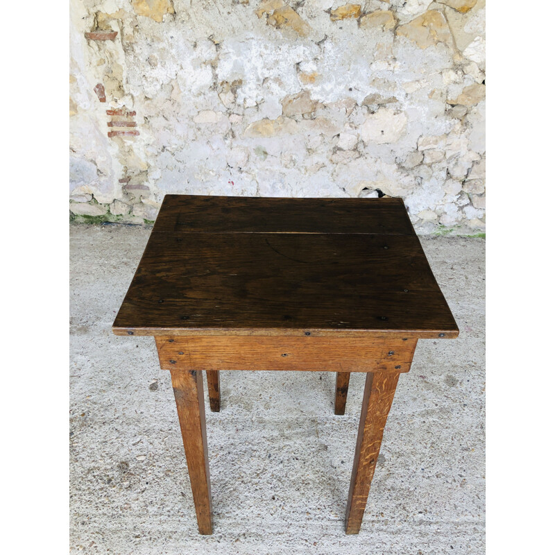 Consola Vintage de madeira de quinta, 1940-1950