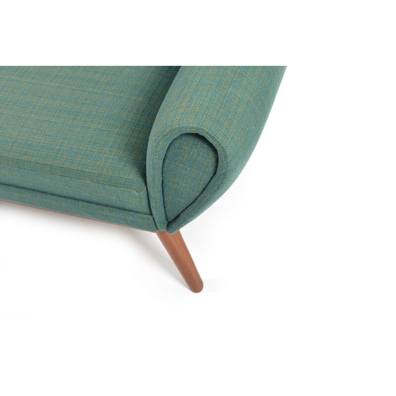 Danish 3-seater sofa in teak and fabric, Kurt ØSTERVIG - 1960s