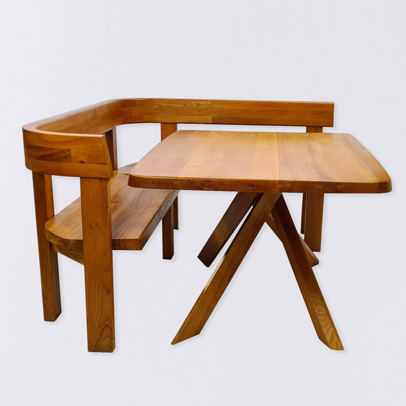 Pierre Chapo Vintage Dining Set