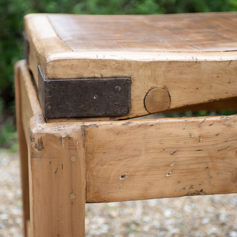 Mid century pine butcher's block, 1970s