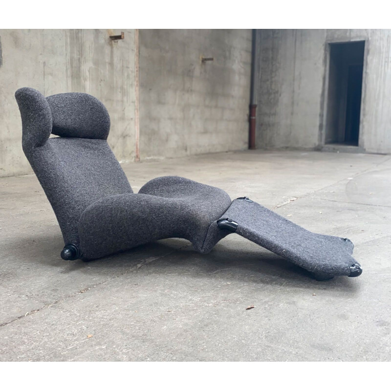 Mid century Wink lounge chair by Toshiyuki Kita for Cassina, 1980s