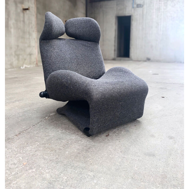 Mid century Wink lounge chair by Toshiyuki Kita for Cassina, 1980s