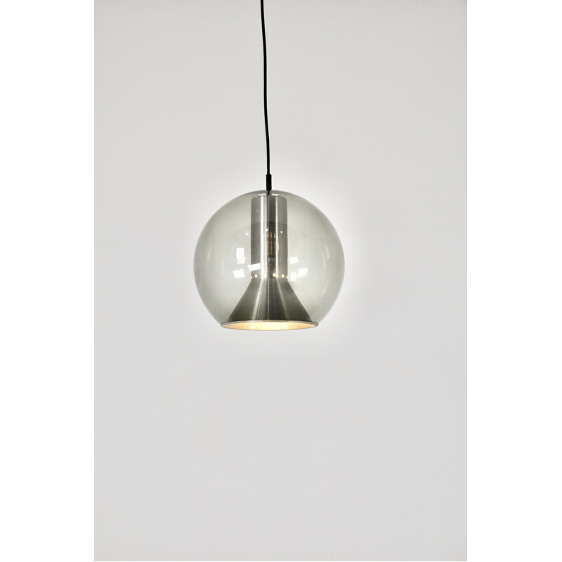 Vintage globe suspension by Frank Ligtelijn for Raak, 1960s