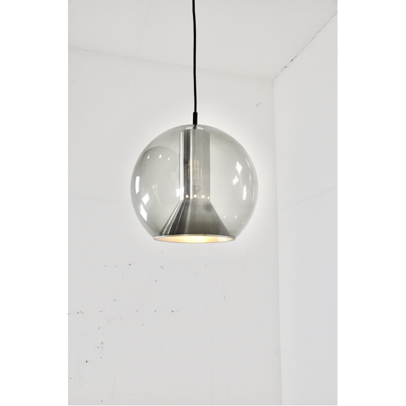 Vintage globe suspension by Frank Ligtelijn for Raak, 1960s