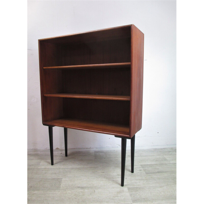 Vintage teak bookcase, Sweden 1970