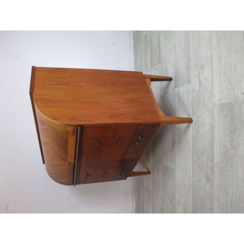 Mid century secretary by AB Bröderna Gustafssons Träindustri, Sweden 1960s