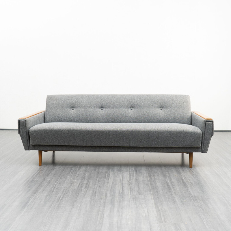Vintage sofa with fold-out function, 1960s