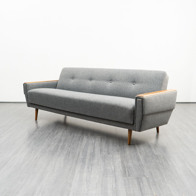 Vintage sofa with fold-out function, 1960s
